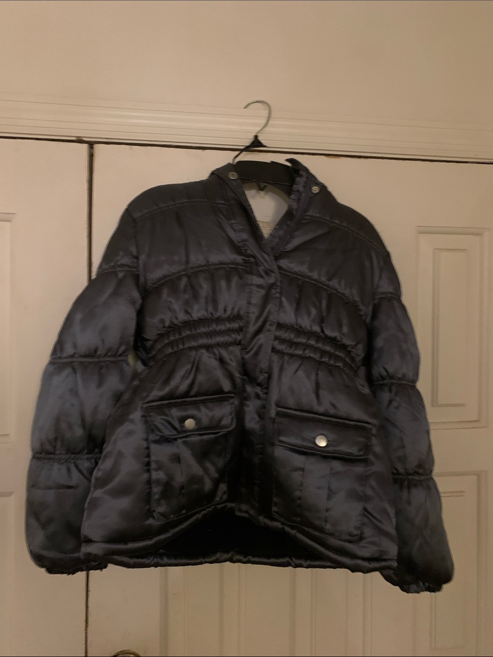 Canyon River Blues Navy Quilted Puffer Jacket for Kids